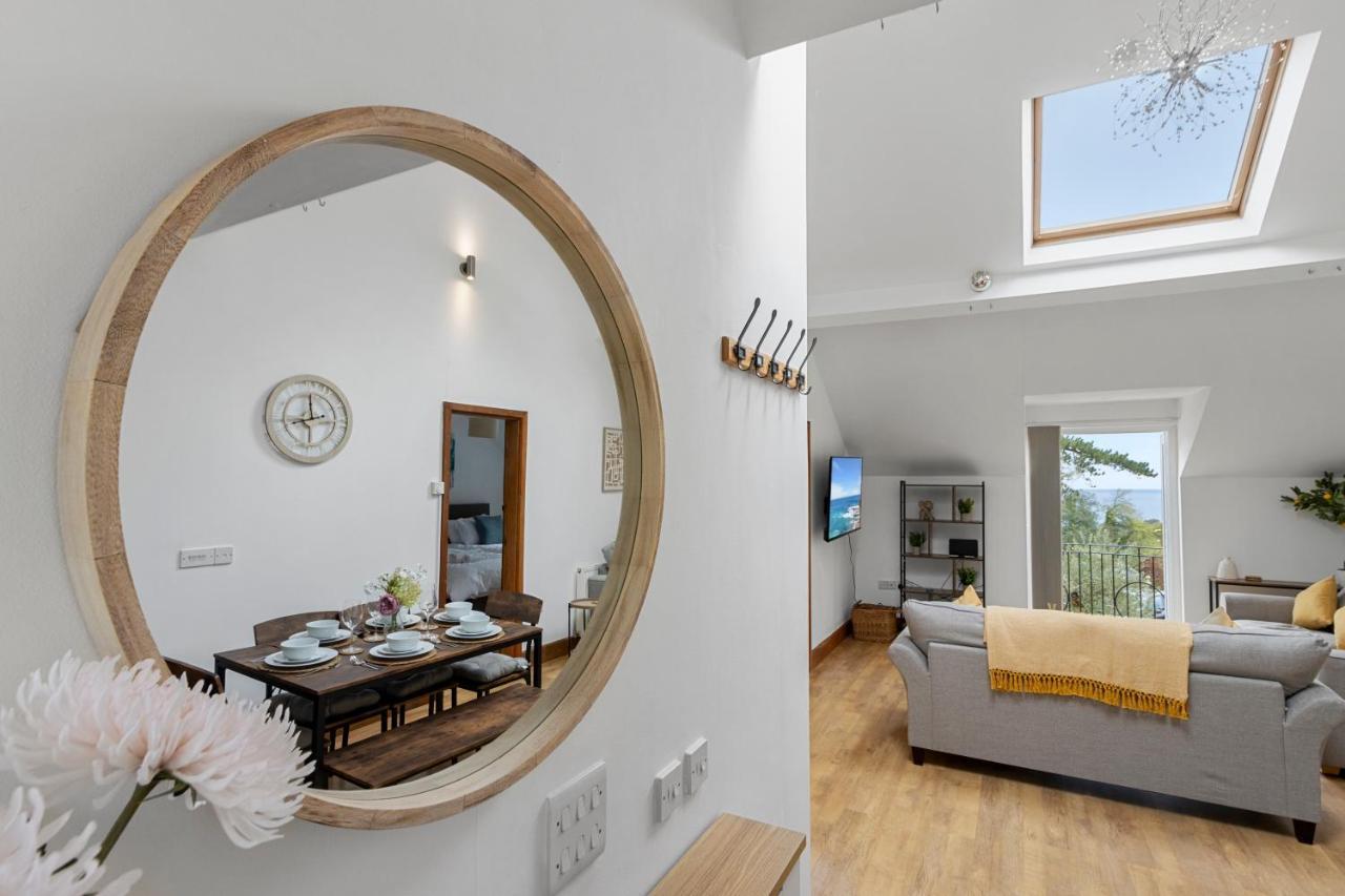 Stunning Sea View Whole Home In Torbay Close To Beach Torquay Bagian luar foto